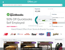 Tablet Screenshot of offers.com